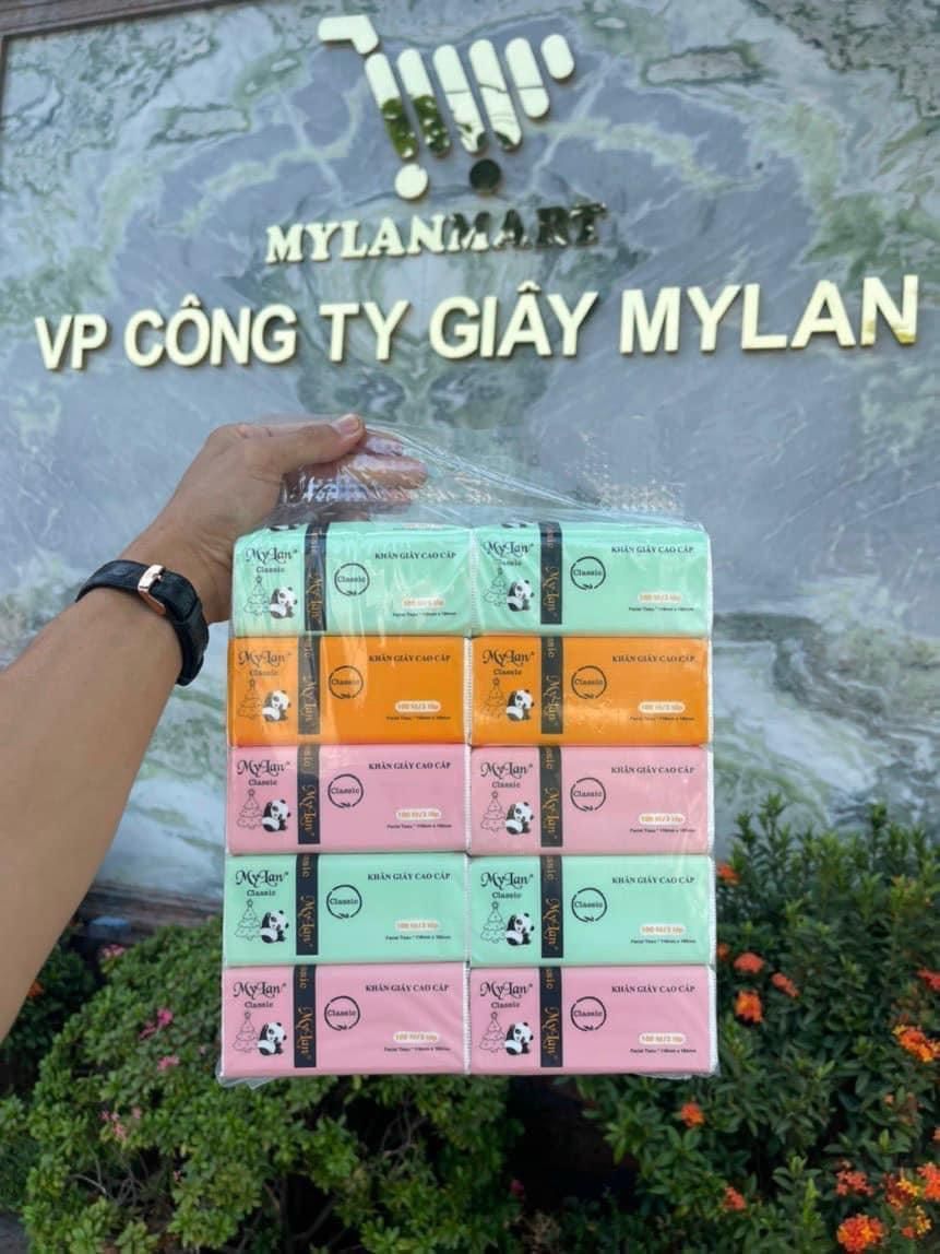 GIẤY ĂN GẤU TRÚC MYLAN CAO CẤP SET 10 GÓI